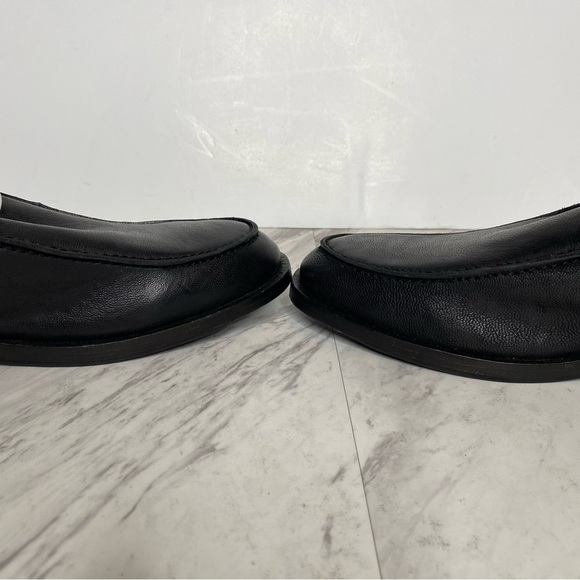 New! Free People Vida Black Leather Mule 10 - Picture 6 of 13